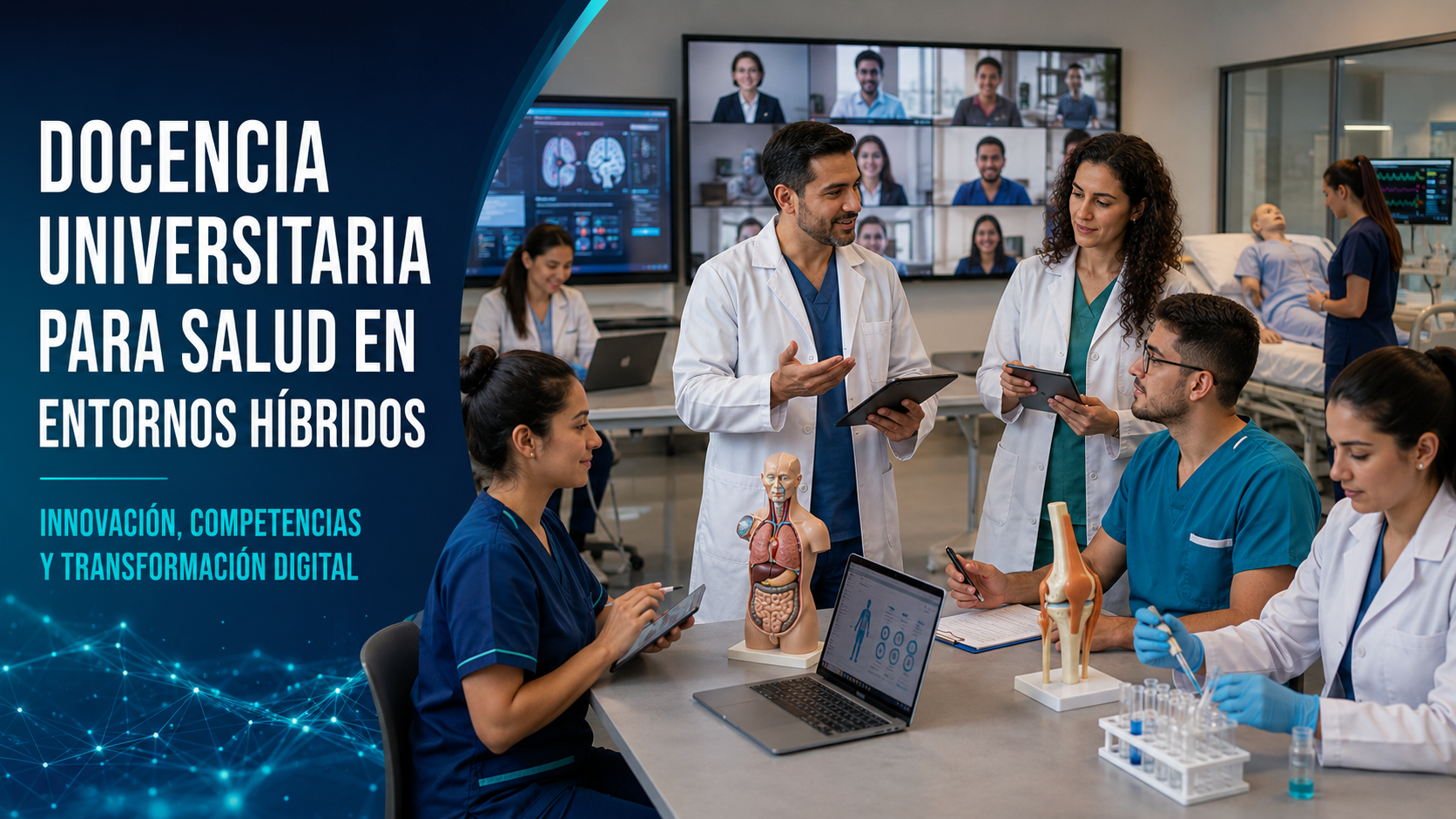 Docencia Universitaria para Salud en Entornos Híbridos: Innovación, Competencias y Transformación Digital